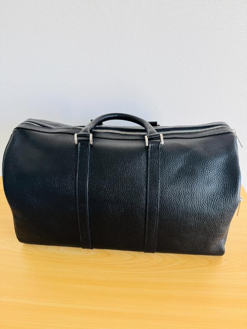 【極美品】 ハッシュタグ ボストンバッグ ショルダーバッグ ブラック 姫路レザー