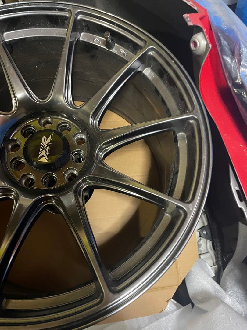 XXR527 18インチ5穴9.75j+35 4本PCD114.3/100マルチ