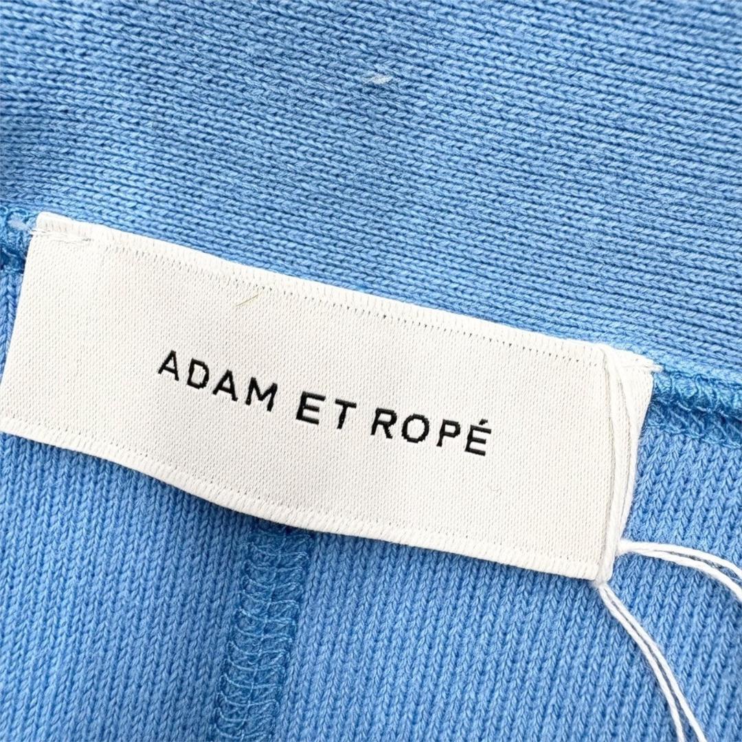 【美品】ADAM ET ROPE’ ミドルカーディガン サックスブルー Vネック