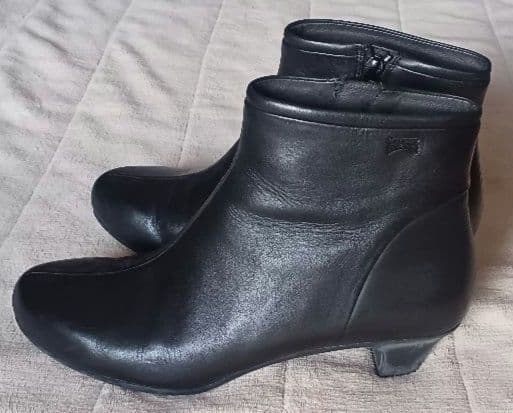 CAMPER HELENA BAJO ショート ブーツ ブラック 39 25cm