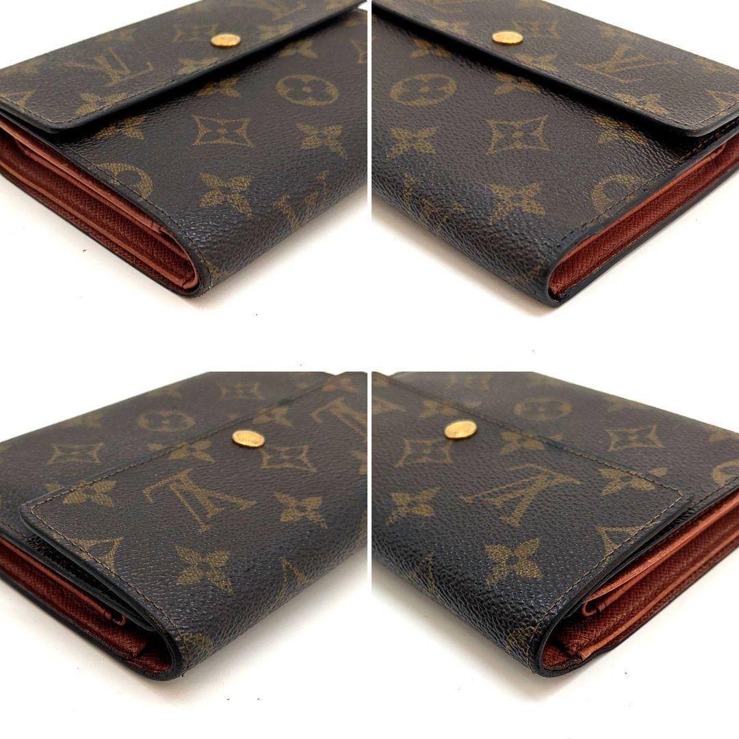 ルイヴィトン モノグラム エテュイ パピエ 三つ折り財布 B35