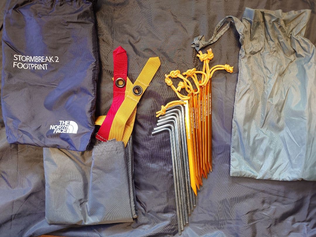 【フットプリント付】THE NORTH FACE Stormbreak2 グレー