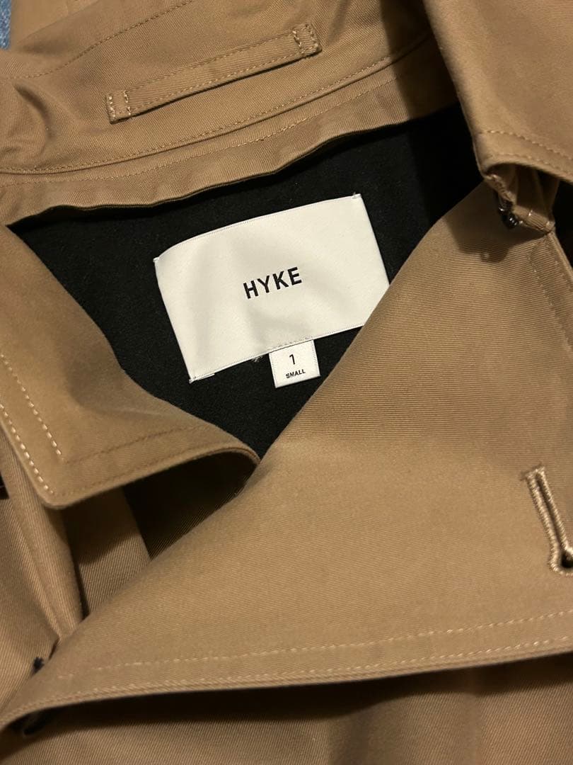 HYKE ベージュ トレンチコート