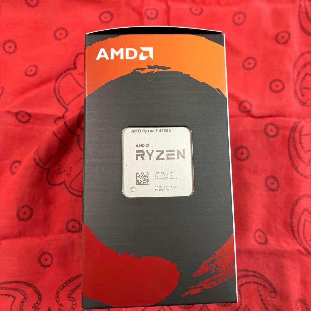 新品未開封　AMD Ryzen 7 5700X CPU