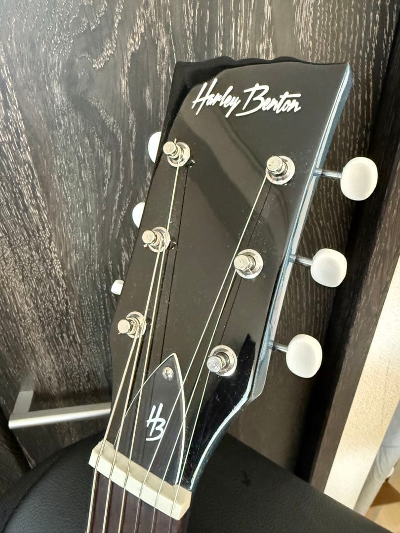 ギター Harley Benton DC-Junior Pelham Blue