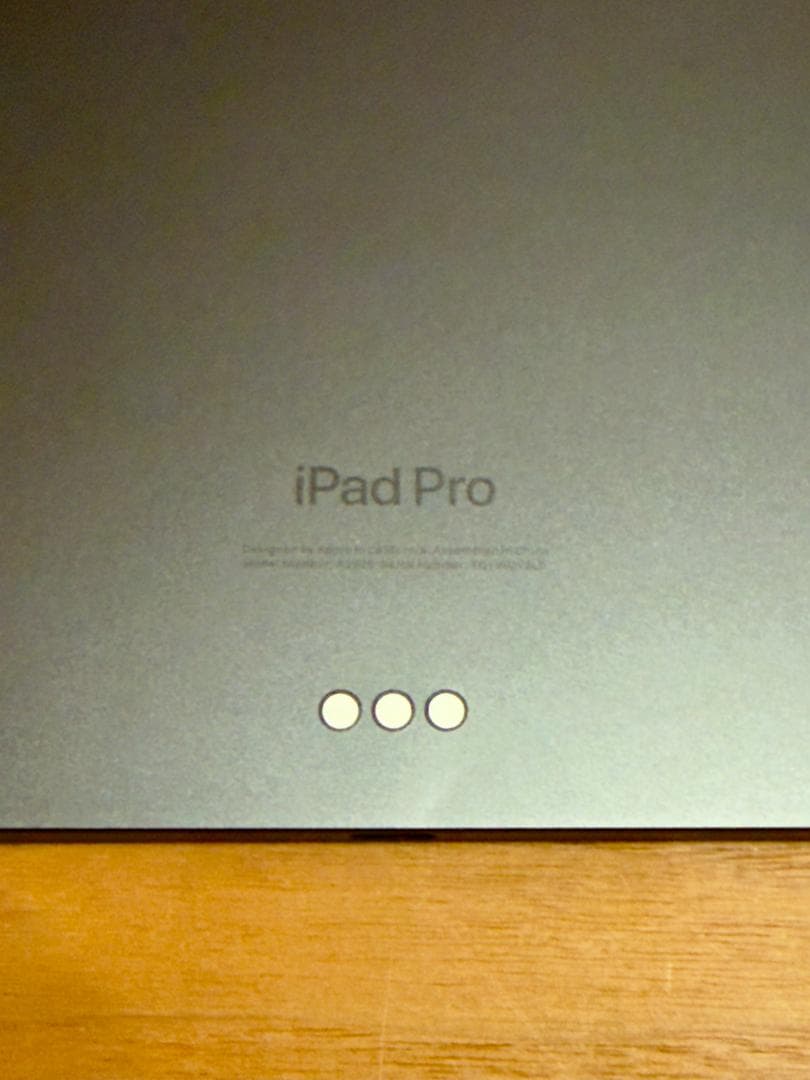 iPad Pro M4 13インチ MVX23J/A 256GB 本体のみ
