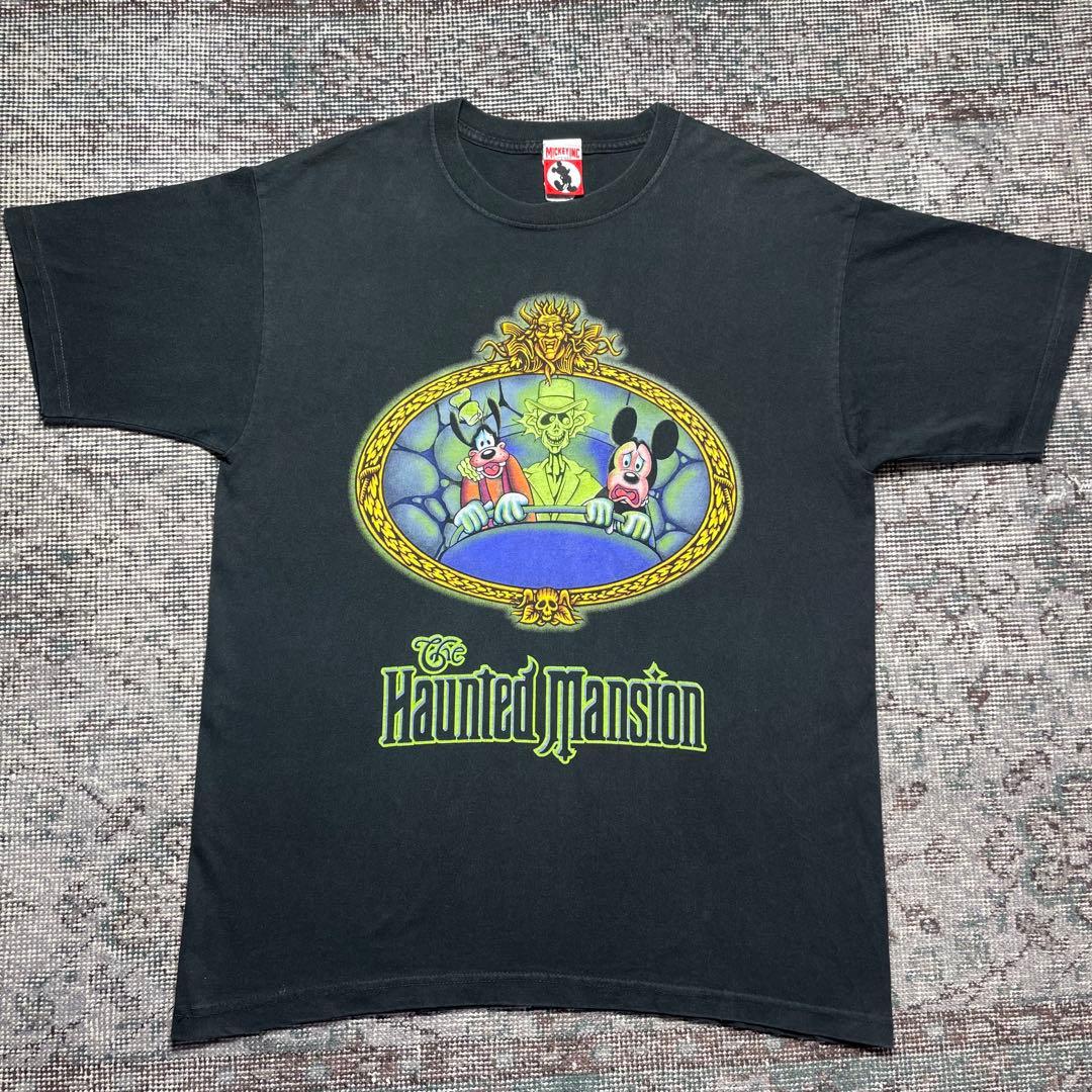 ヴィンテージ　90s USA ディズニー　ホーンテッドマンション　古着　Tシャツ