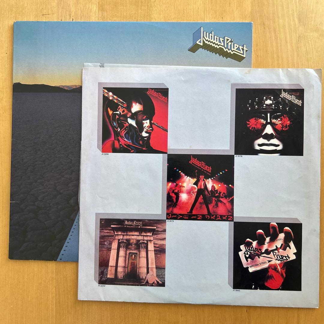 ［アナログL Pレコード&バンドスコア］Judas Priest 7th&8th