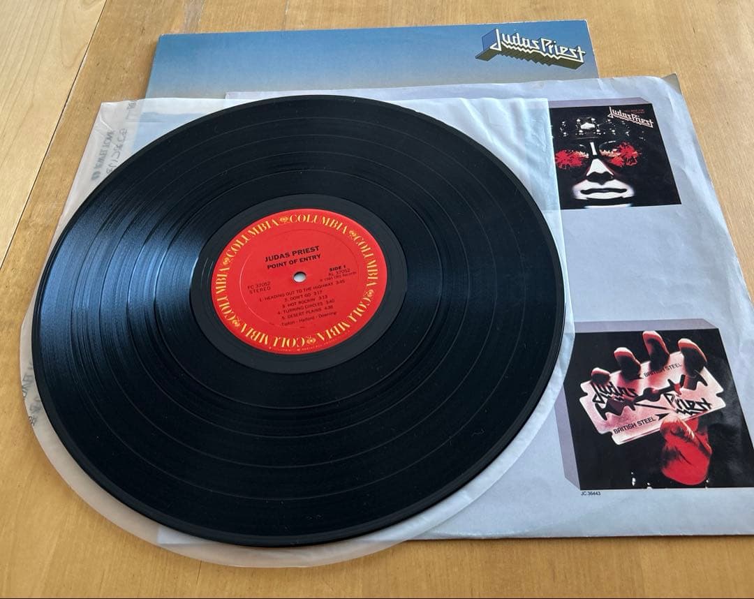 ［アナログL Pレコード&バンドスコア］Judas Priest 7th&8th
