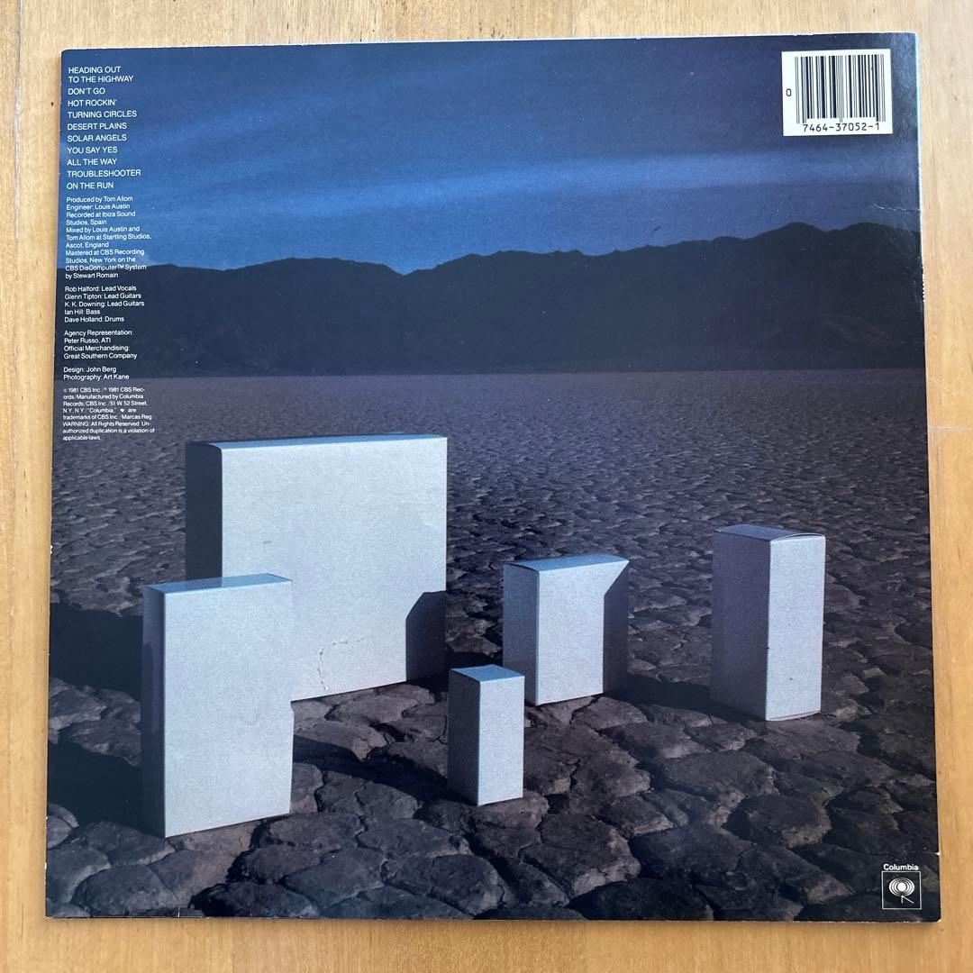 ［アナログL Pレコード&バンドスコア］Judas Priest 7th&8th