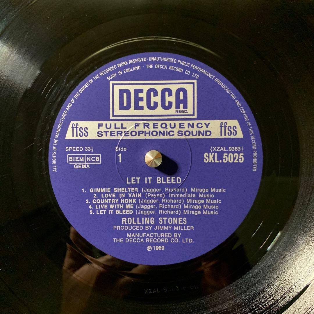 Rolling Stones / Let It Bleed UK盤LP