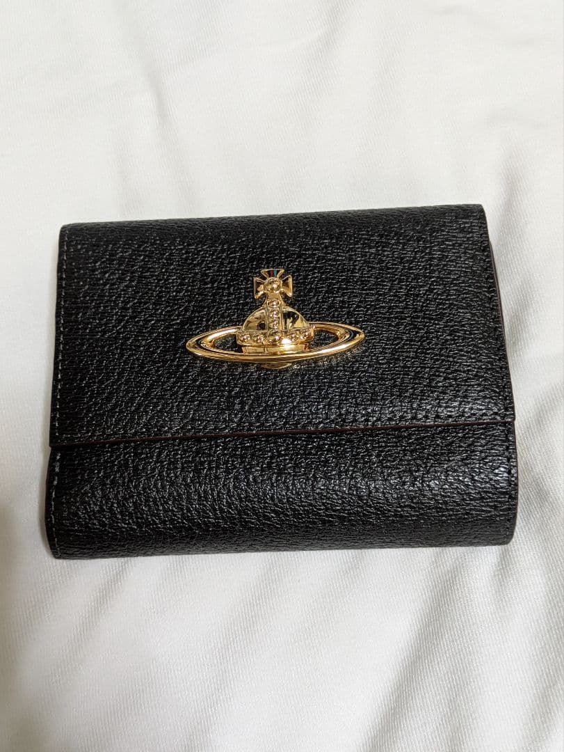 【yu-ka様】Vivienne Westwood ブラック 二つ折り財布