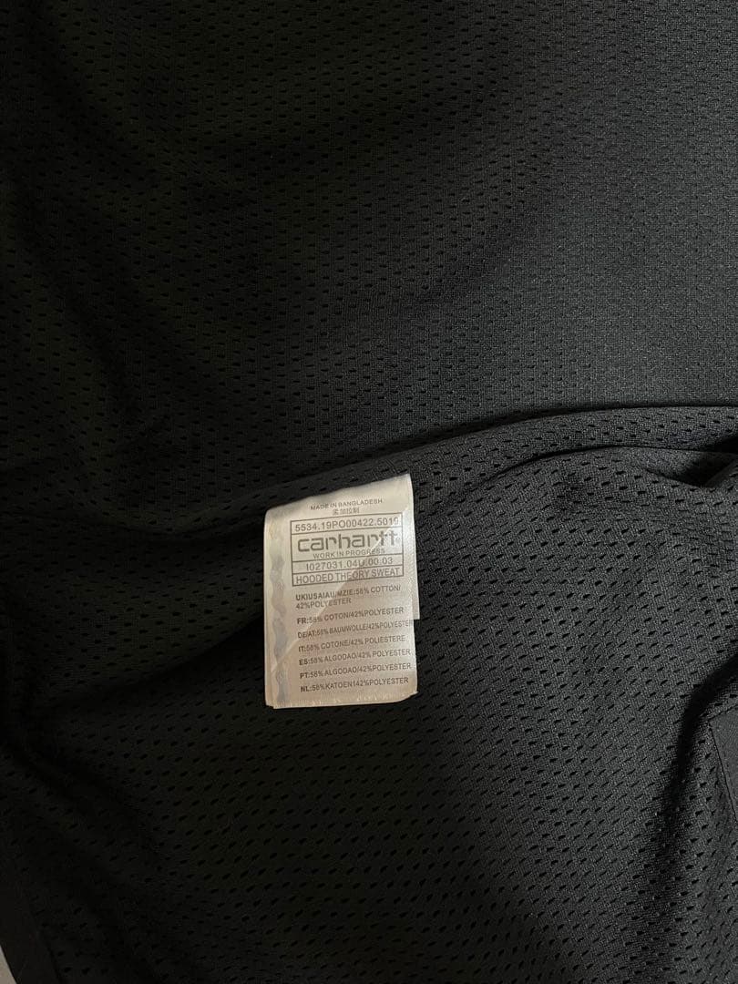 【Carhartt/カーハート】　フィッシングベスト　Lサイズ　ブラック　黒
