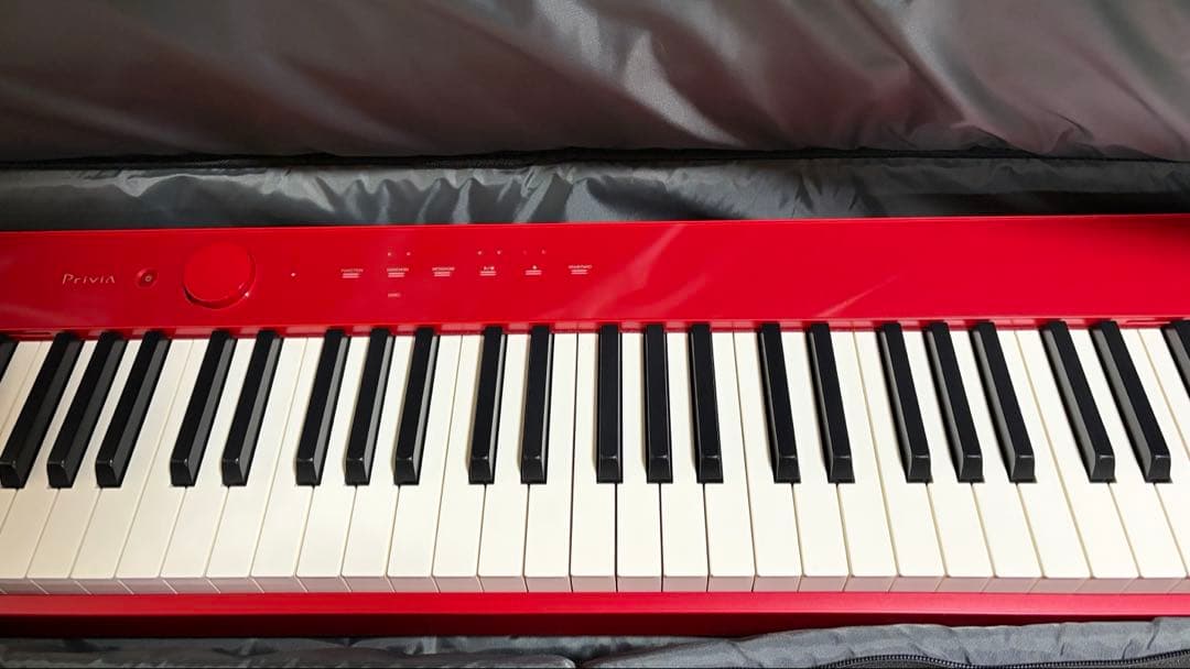 CASIO PX-S1100 電子キーボードPrivia 赤 【値下げ可能】