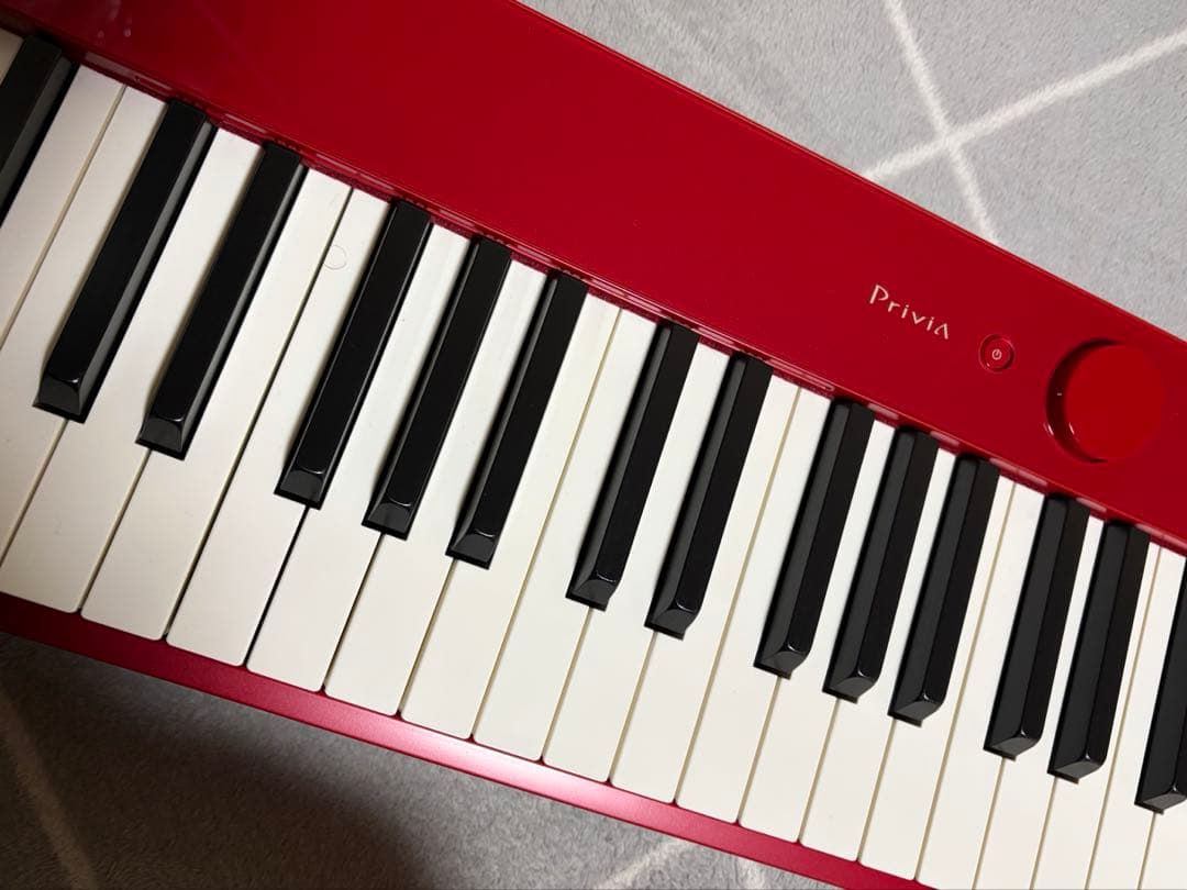 CASIO PX-S1100 電子キーボードPrivia 赤 【値下げ可能】