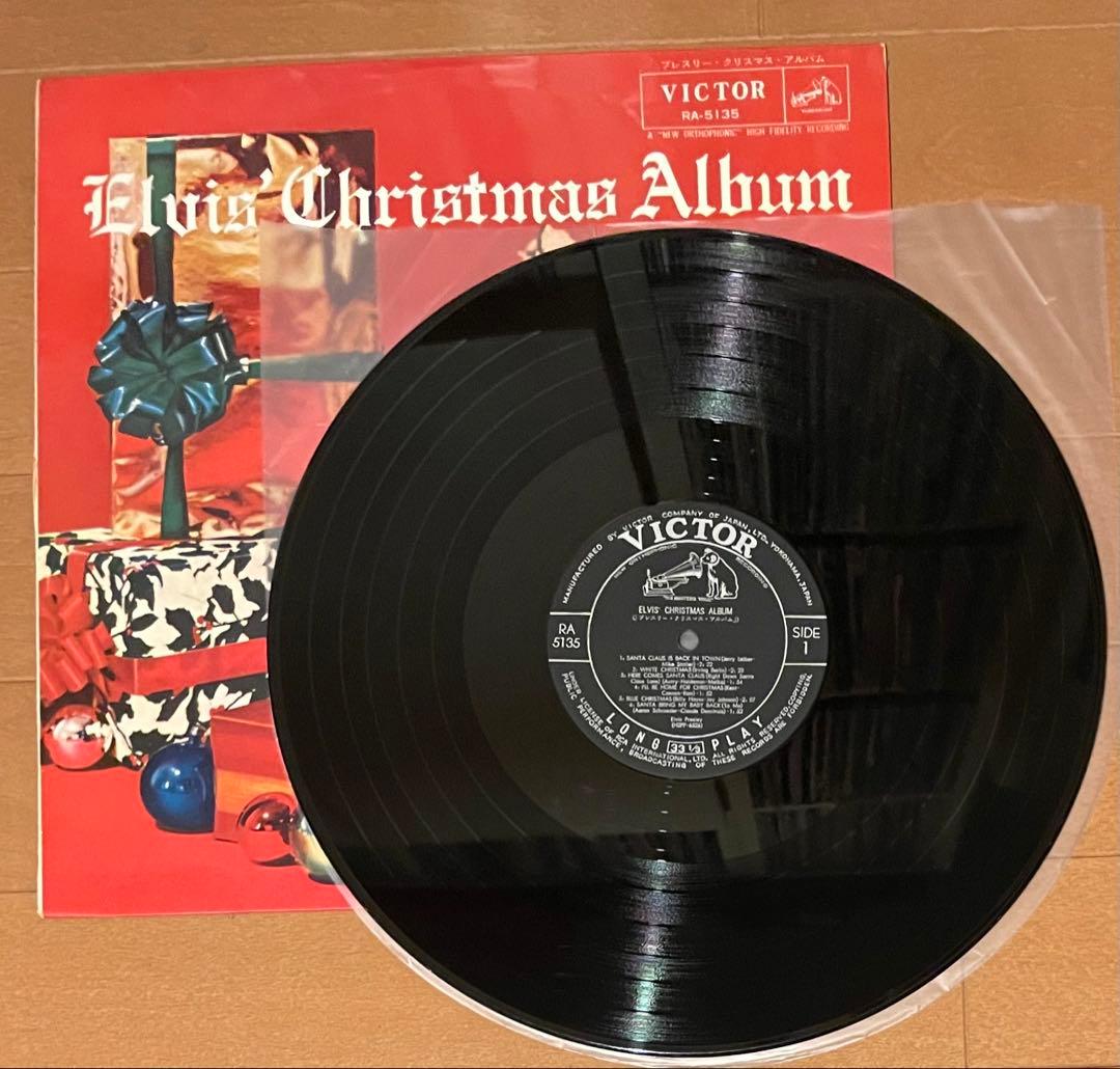 国内ペラジャケLP　エルヴィス・プレスリー　 エルヴィスのクリスマス・アルバム