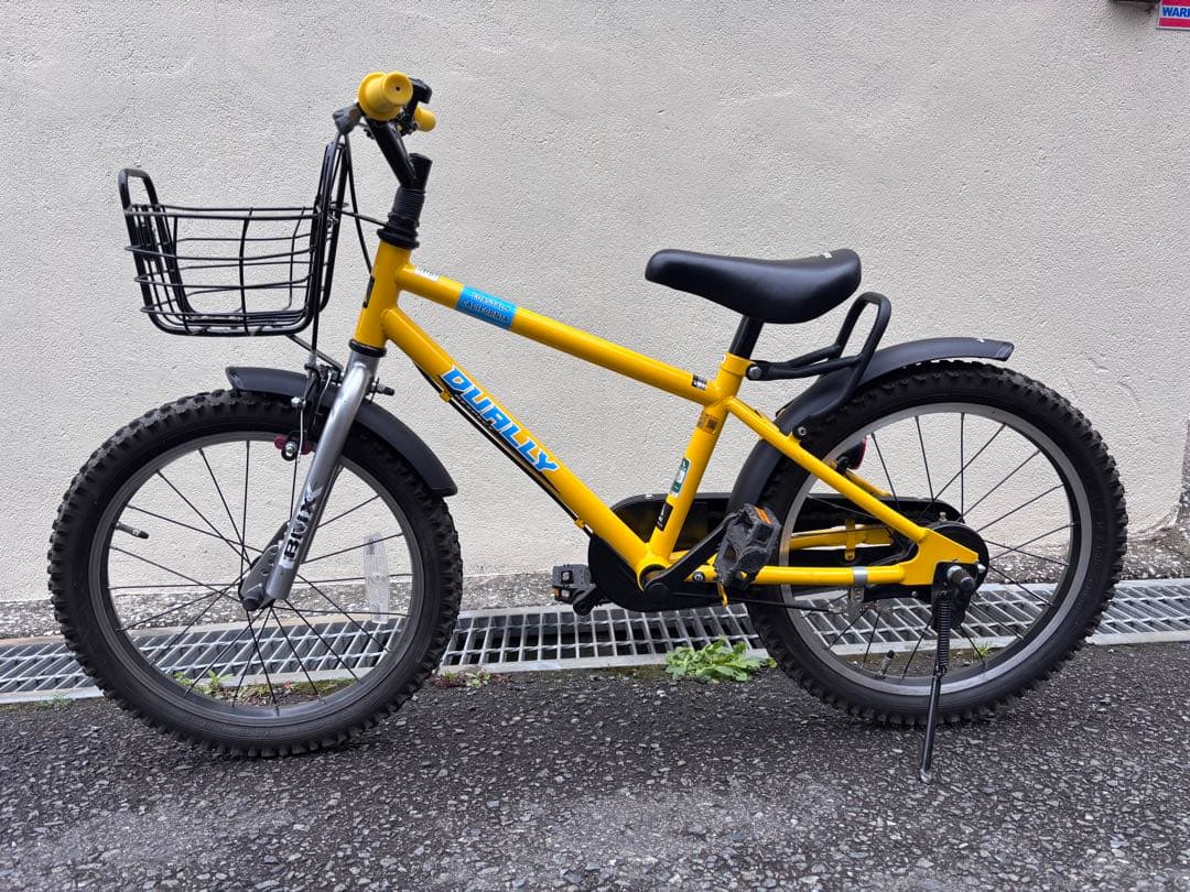 HARU.KOさん専用　DURFLY BMX 子供用自転車 イエロー　直接受取り