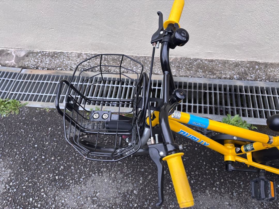 HARU.KOさん専用　DURFLY BMX 子供用自転車 イエロー　直接受取り