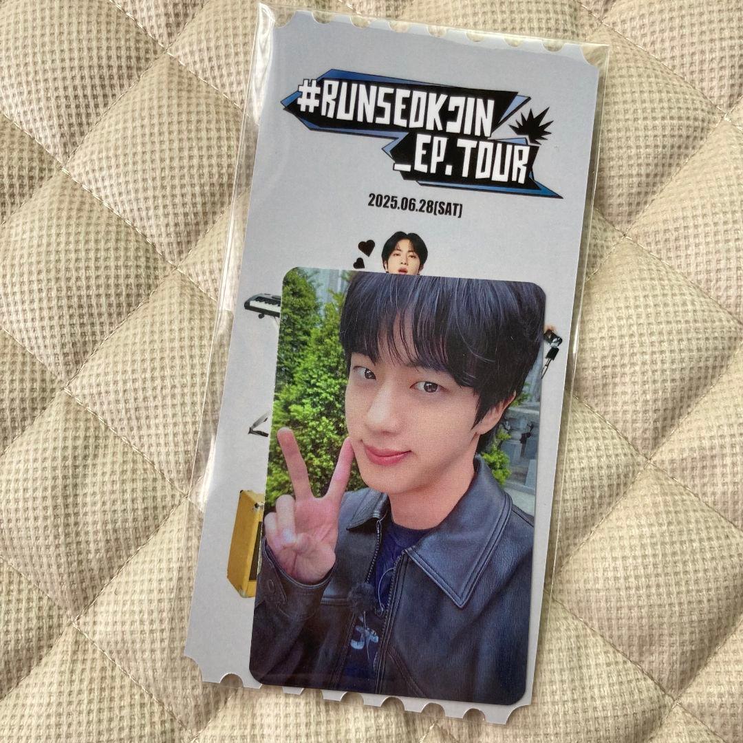 BTS ジン JIN RUNSEOKJIN_EP.TOUR 6/28 トレカ