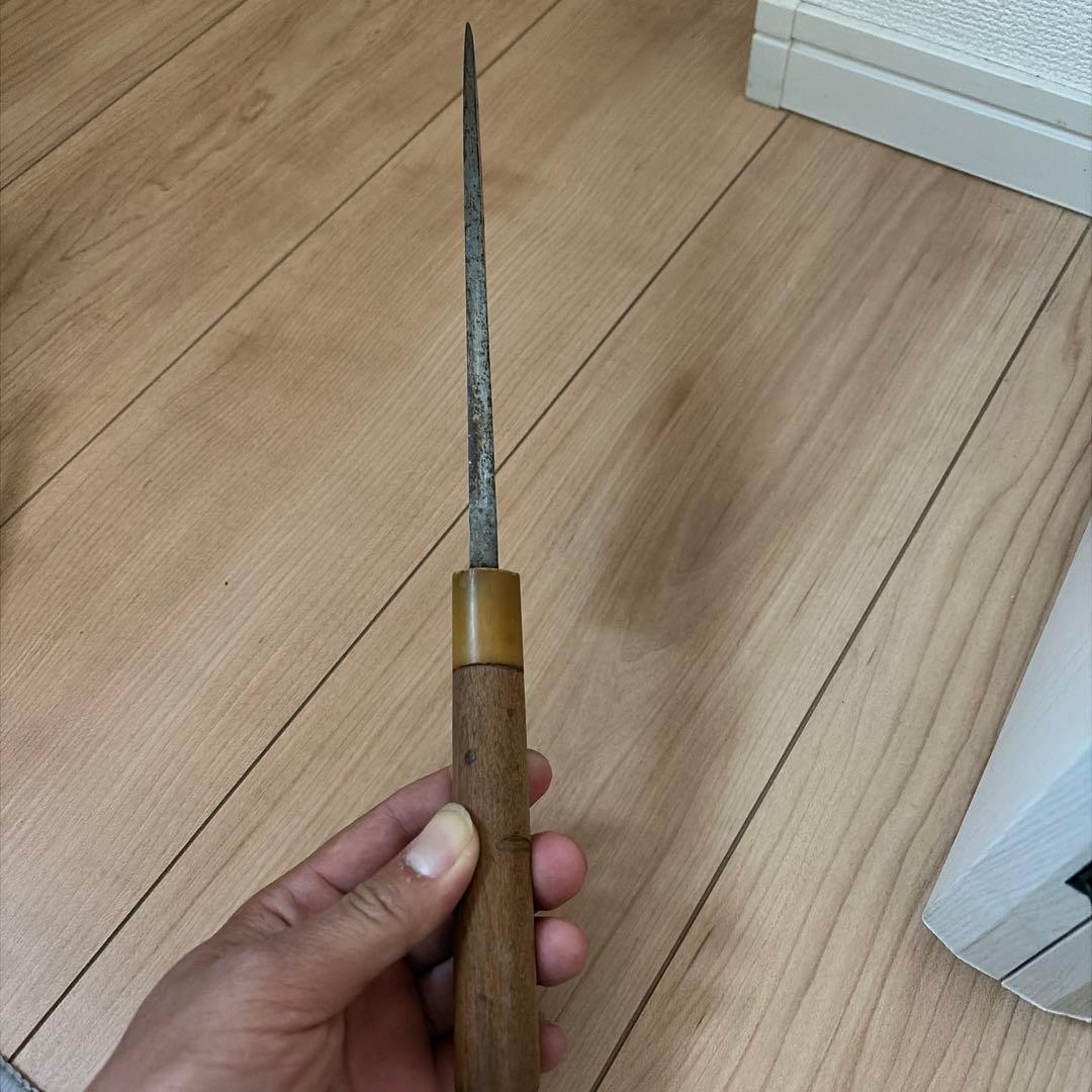 正本総本店出刃包丁 全長34cm 刃渡20cm厚さ80mm