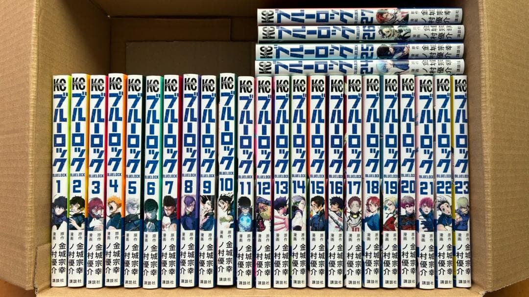 【美品】ブルーロック　1～27巻