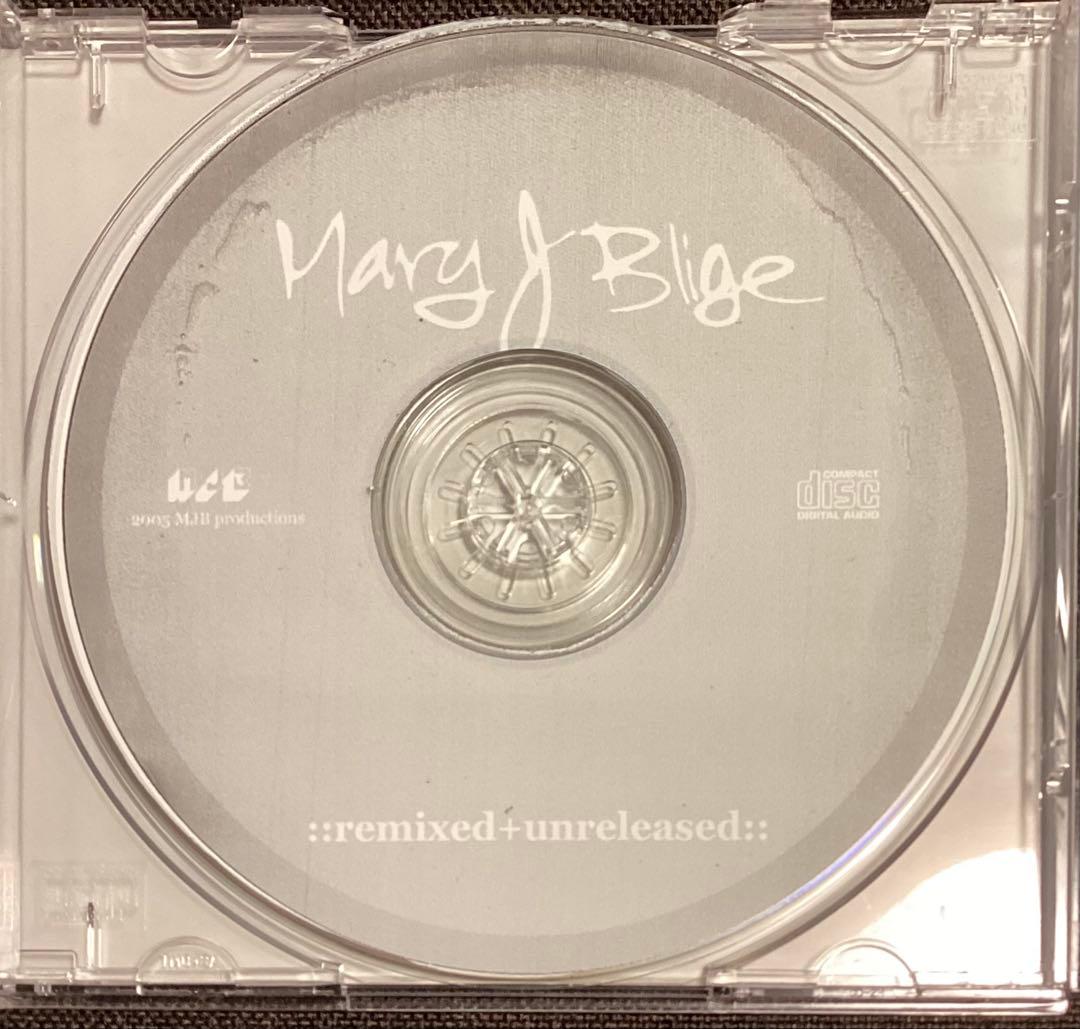 Mary J Blige remixed+unrelesaed 希少　レアCD