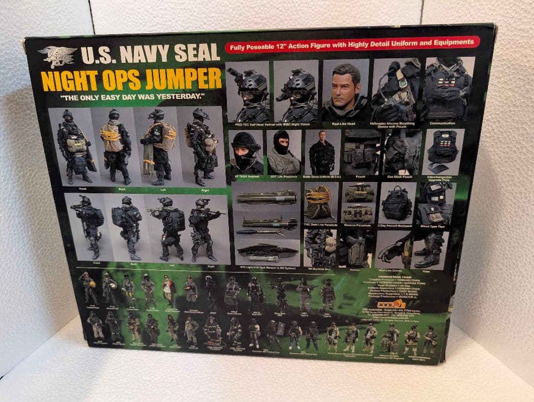 ミリタリー U.S. NAVY SEAL NIGHT OPS JUMPER