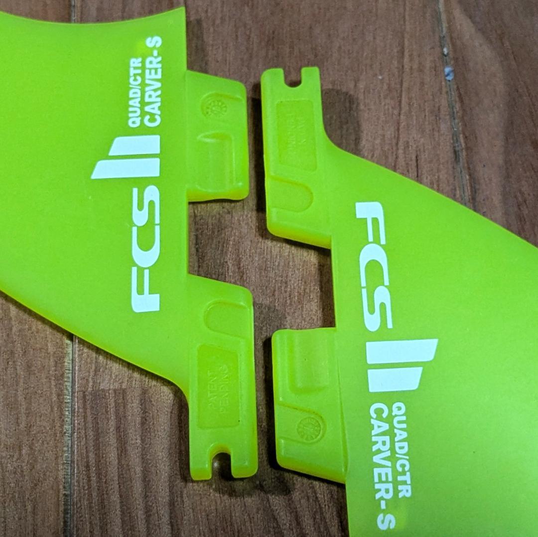 FCSⅡ QUAD/ CTR CARVER-S フィン NEO GLASS