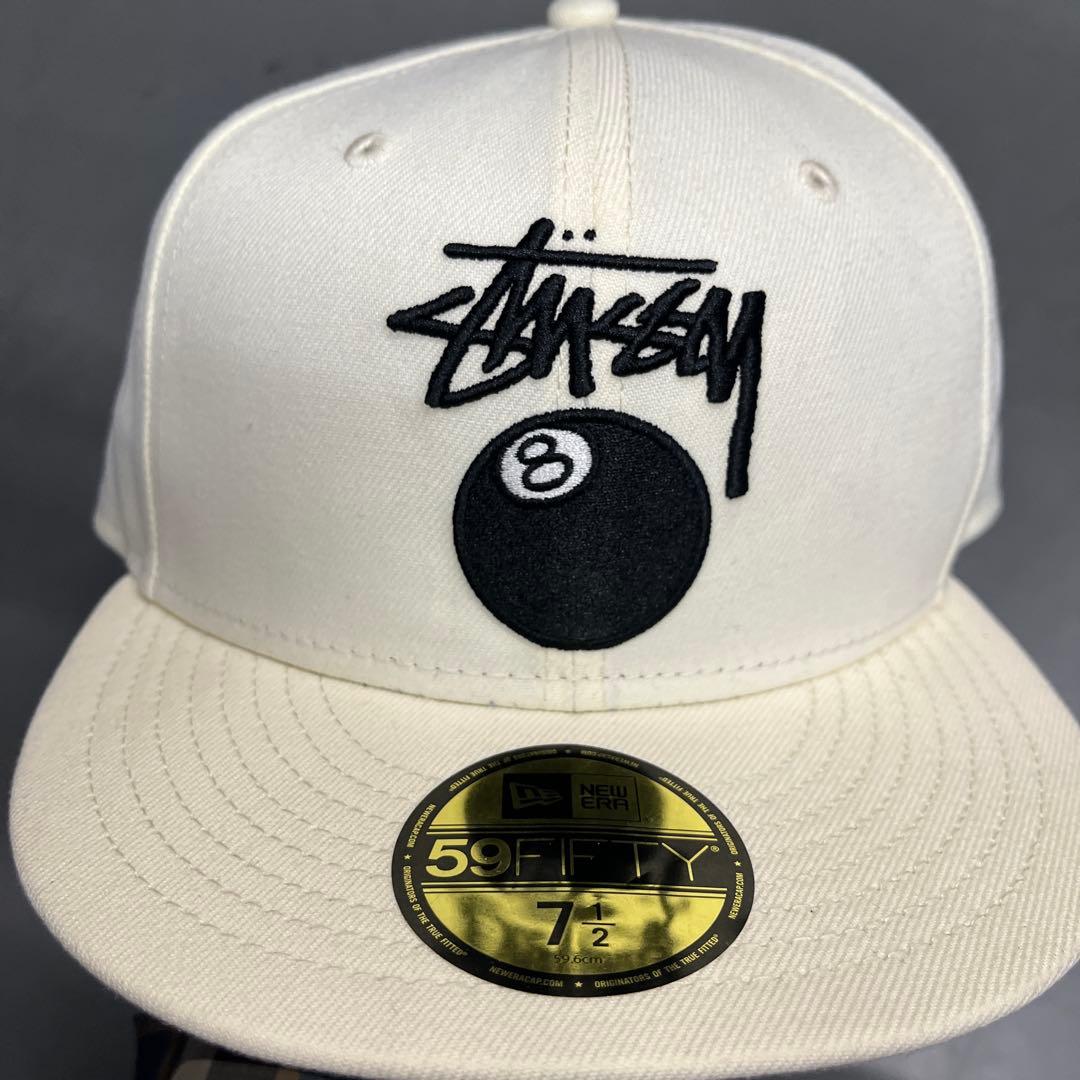 帽子 Stussy New Era 59Fifty 8 Ball 7 1/2