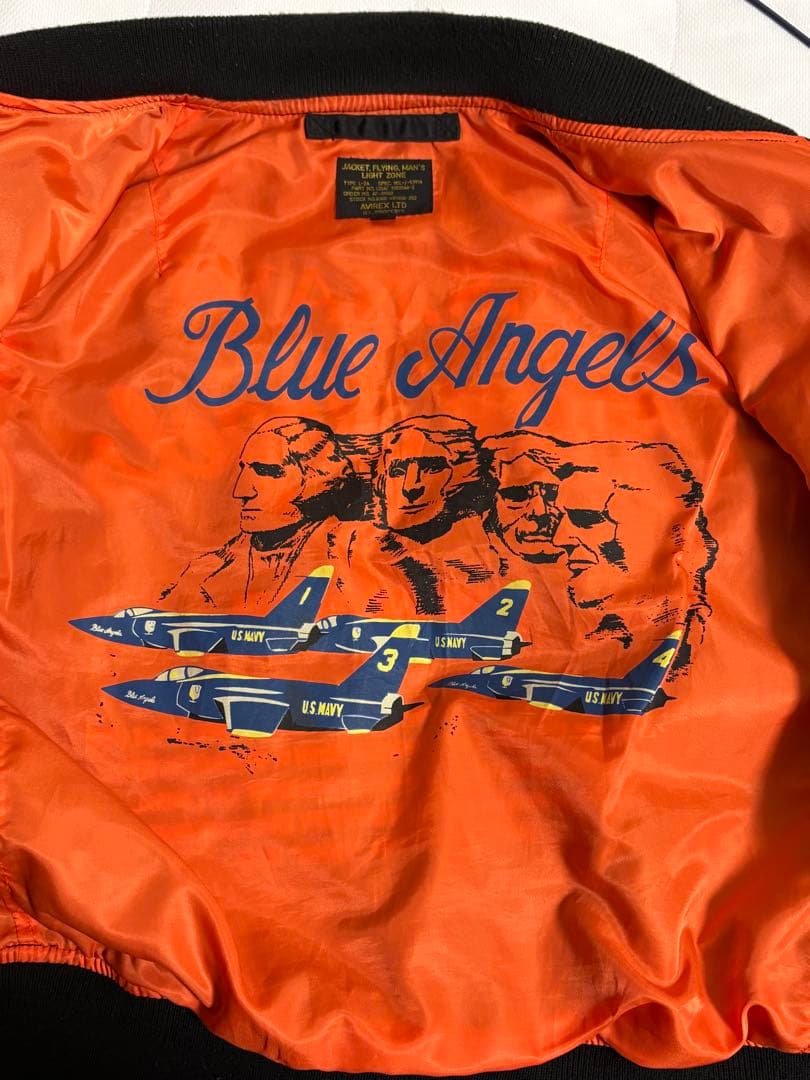 AVIREX U.S. NAVY Blue Angels フライトジャケット