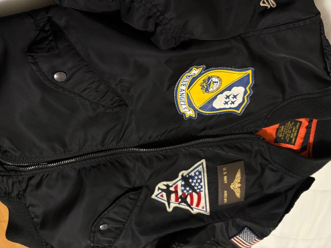 AVIREX U.S. NAVY Blue Angels フライトジャケット
