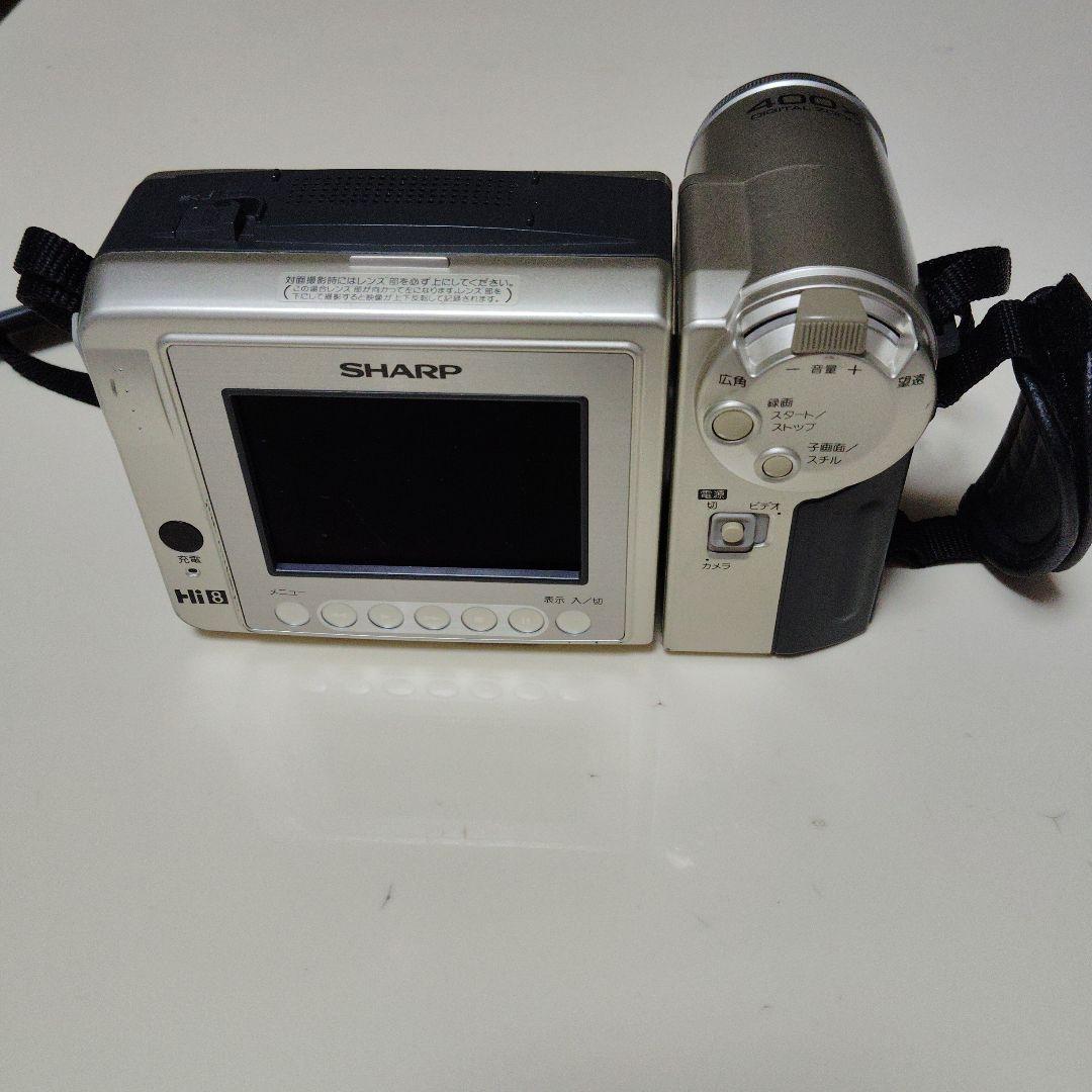 SHARP H8 ビデオカメラ 400倍ズーム