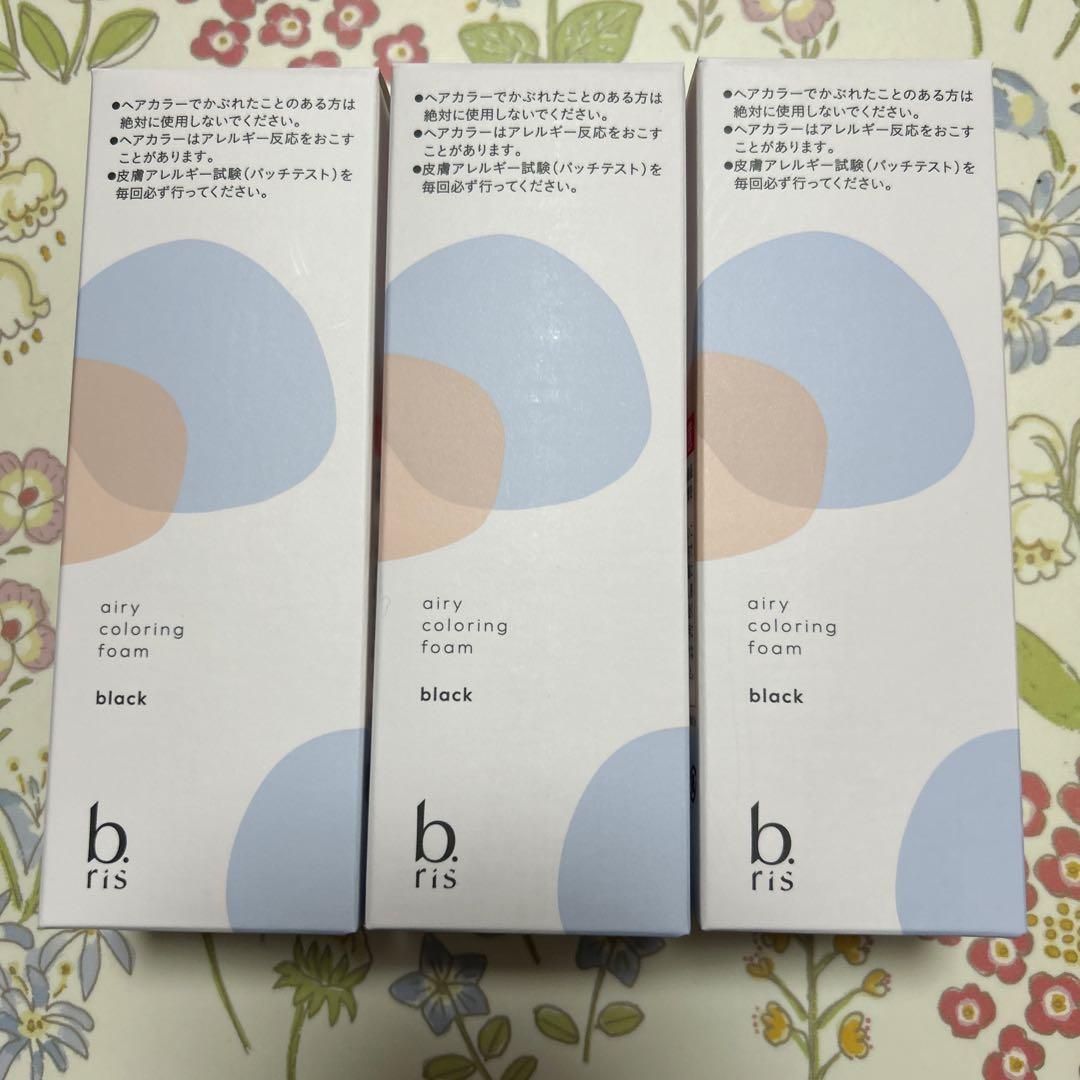 b.ris エアリーカラーリングフォーム ブラック 80g