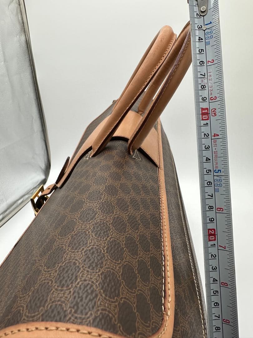 ボステリ　大幅値下げ　美品CELINE ブラウンレザートートバッグ