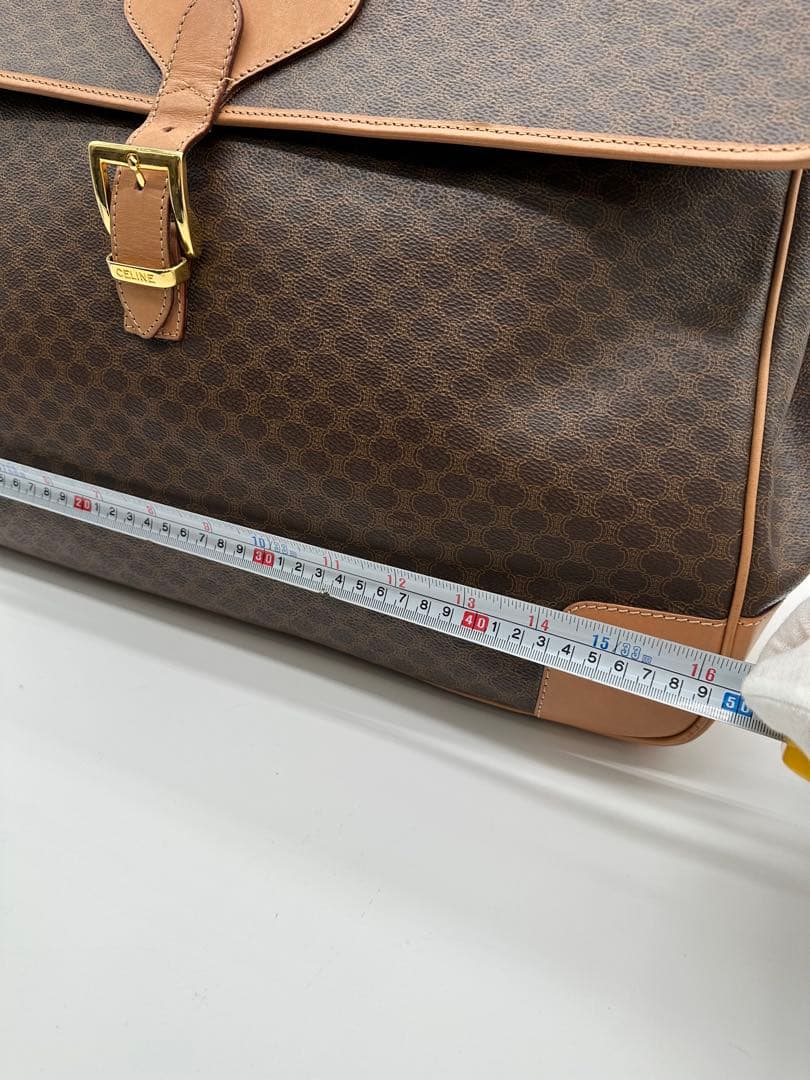 ボステリ　大幅値下げ　美品CELINE ブラウンレザートートバッグ