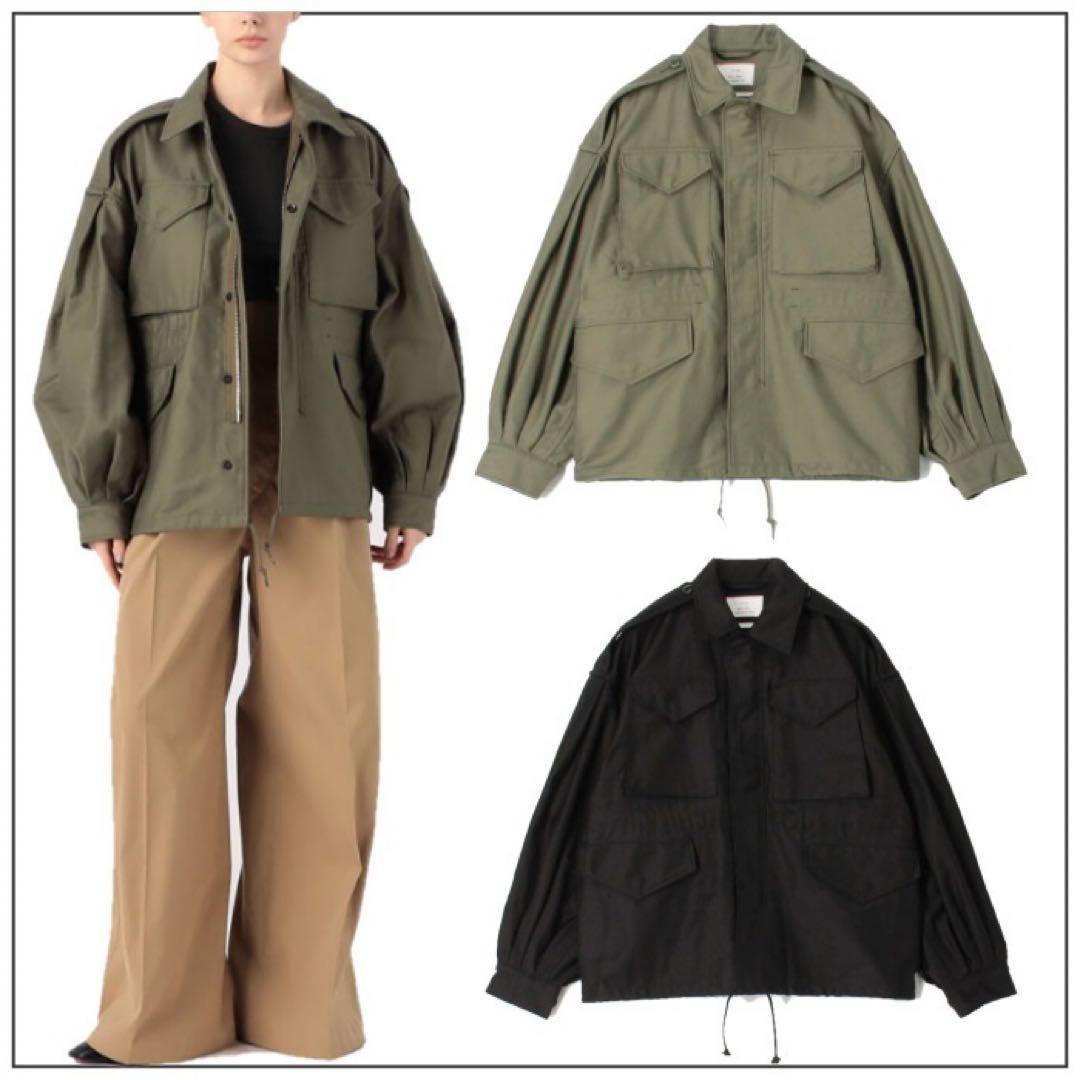 HYKE×Edition TYPE BALLOON SLEEVE JACKET