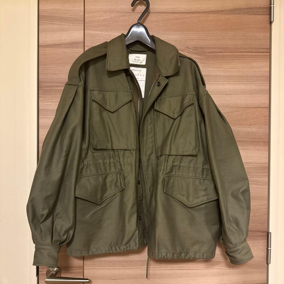 HYKE×Edition TYPE BALLOON SLEEVE JACKET