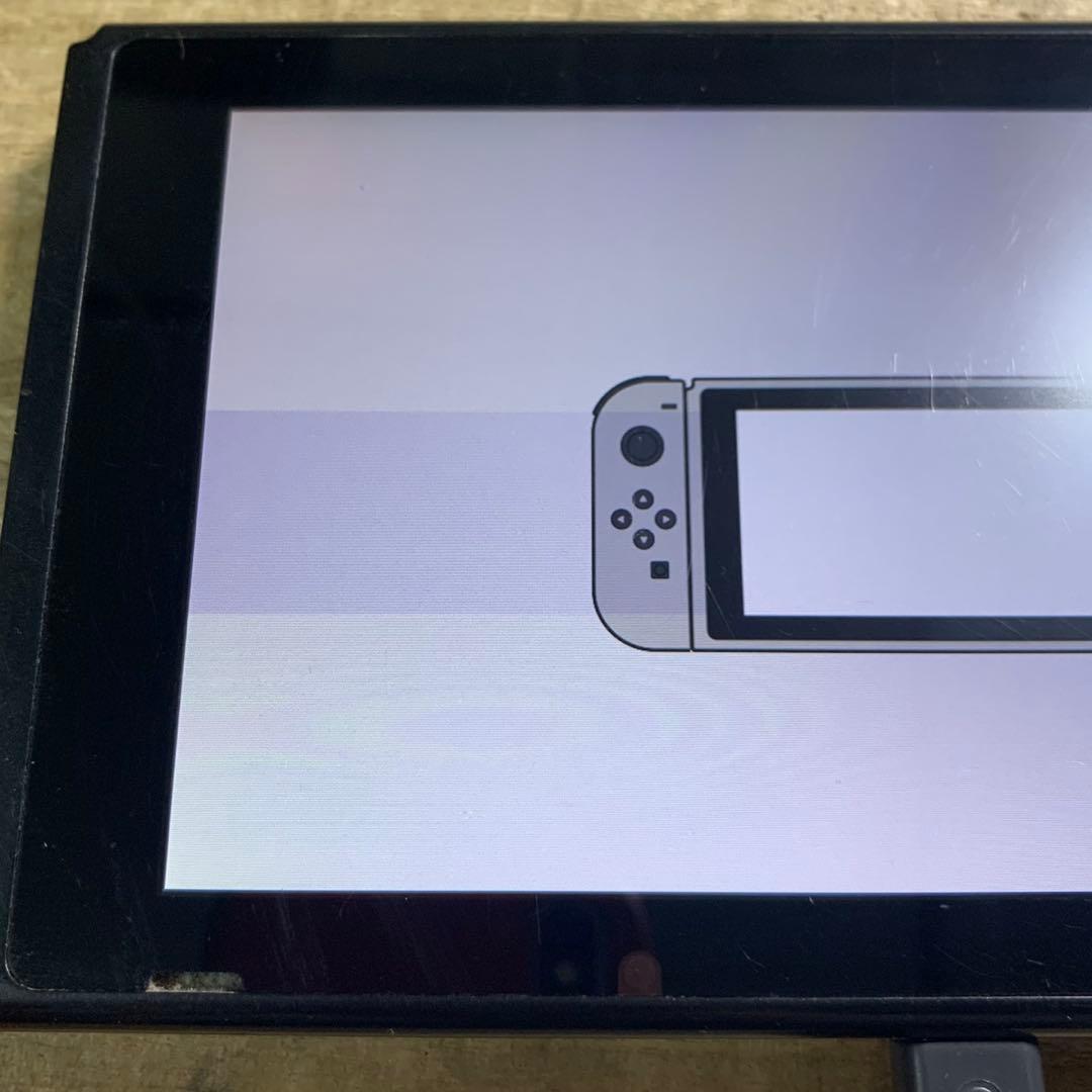 動作OK Nintendo switch ニンテンドー　本体　2018 線あり