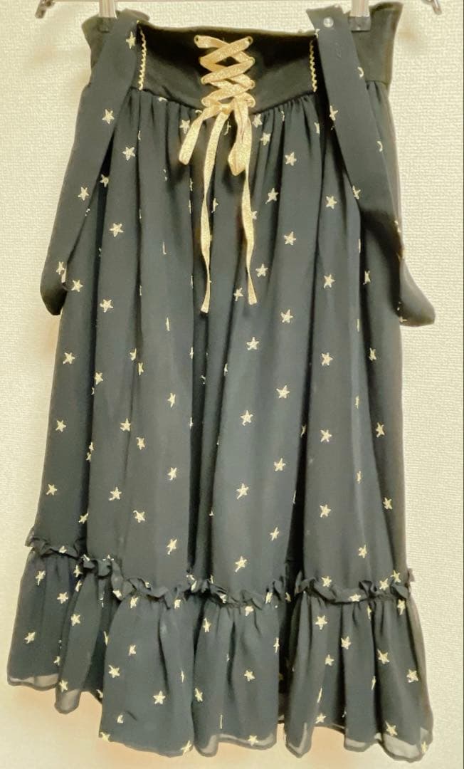angelic pretty dreamy stellar スカート　クロ