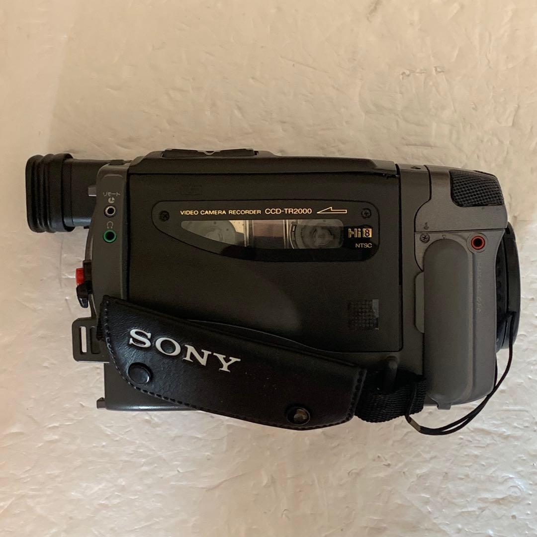 ジャンク ソニー SONY CCD-TR2000 壊れています
