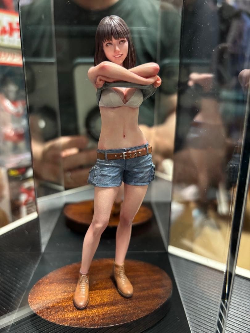 ガレージキット　ミラクルガール　塗装済　　一点物