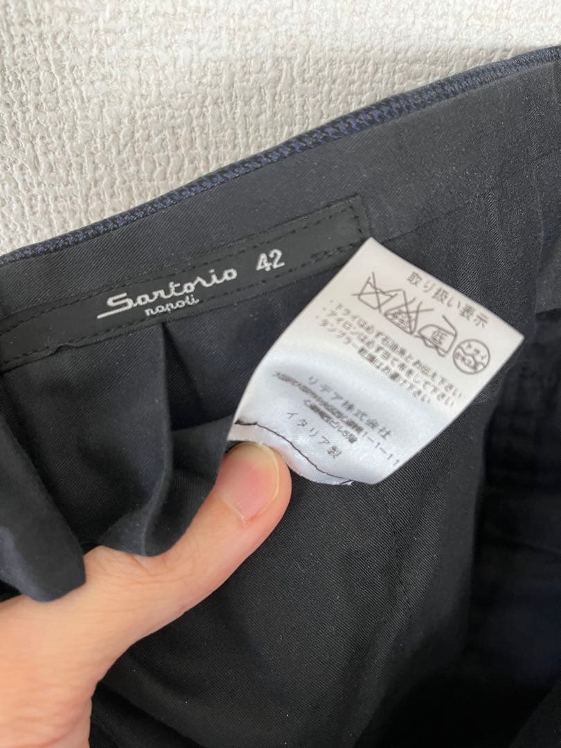 サルトリオ【size42】（秋冬）ネイビースーツ