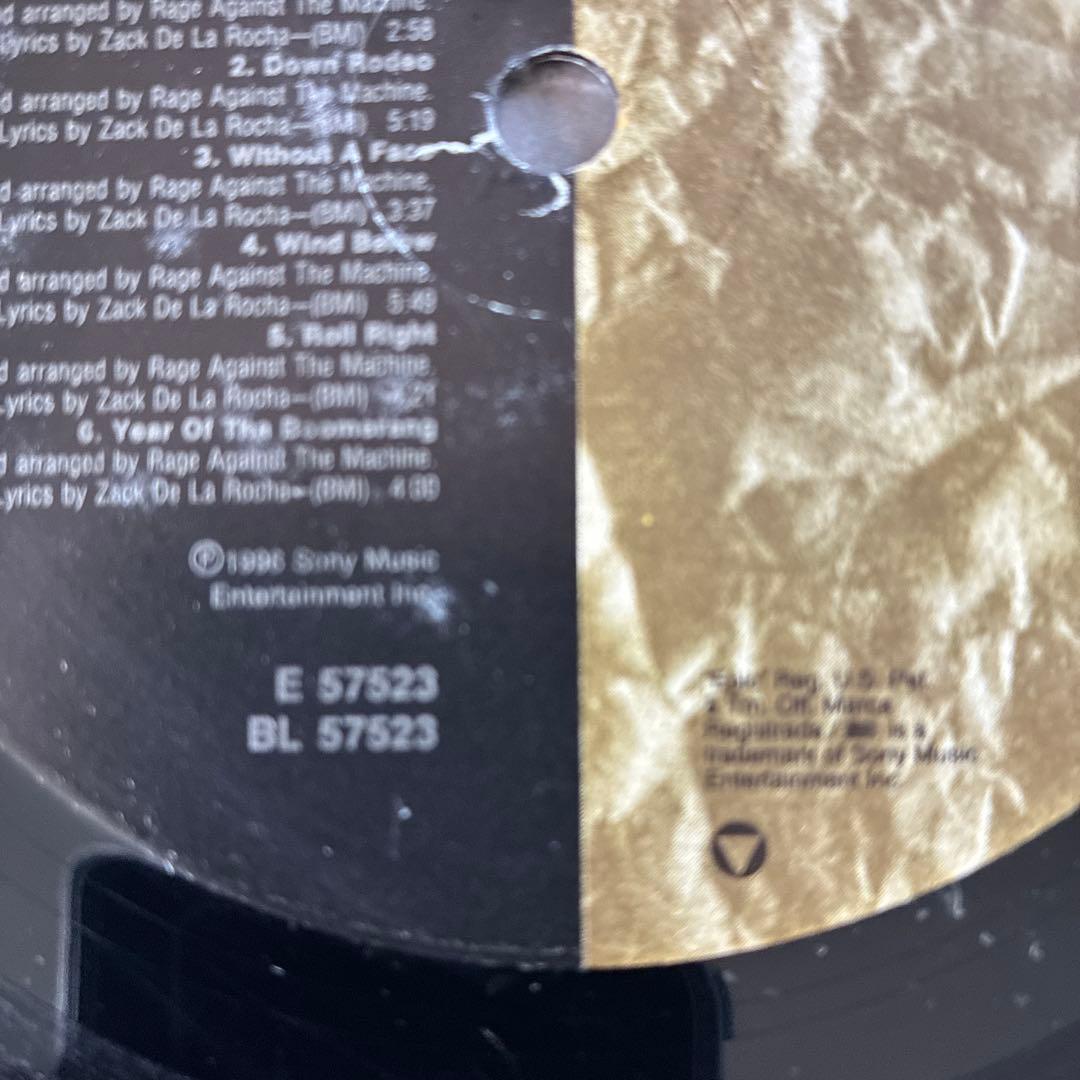 RAGE AGAINST THE MACHINE レコードセット