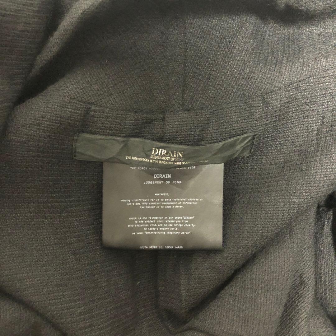 DIRAIN レイヤードモッズコート