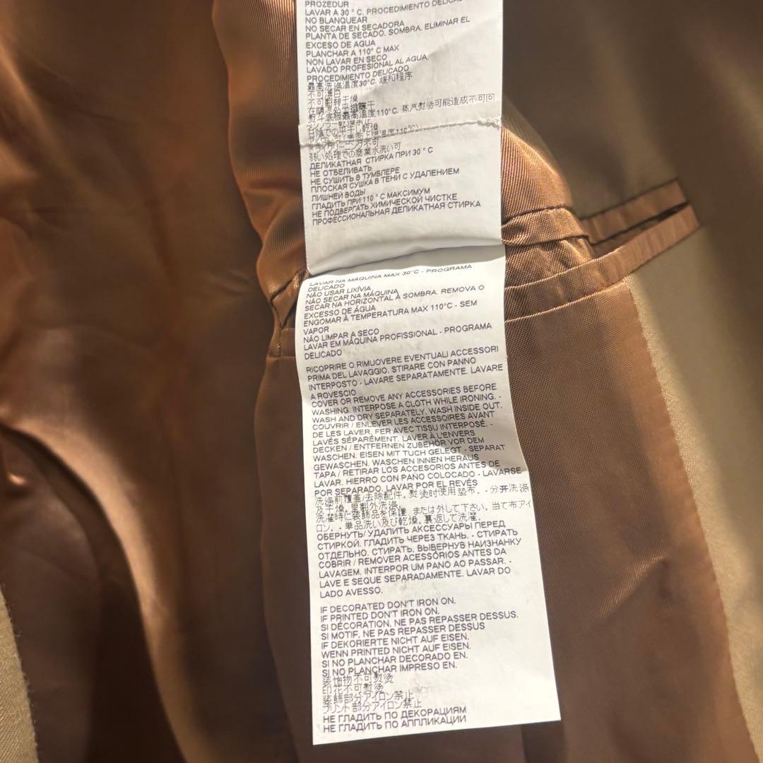 【定価34万】 Margiela 松田翔太着用 ノーカラージャケット 48