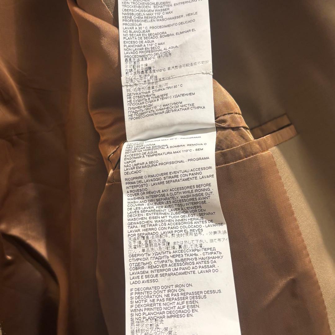 【定価34万】 Margiela 松田翔太着用 ノーカラージャケット 48