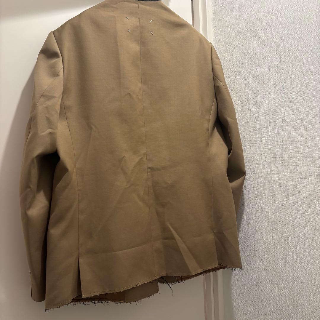 【定価34万】 Margiela 松田翔太着用 ノーカラージャケット 48