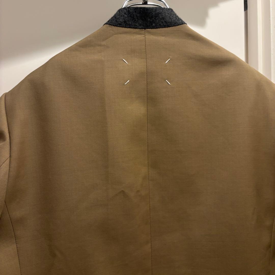 【定価34万】 Margiela 松田翔太着用 ノーカラージャケット 48