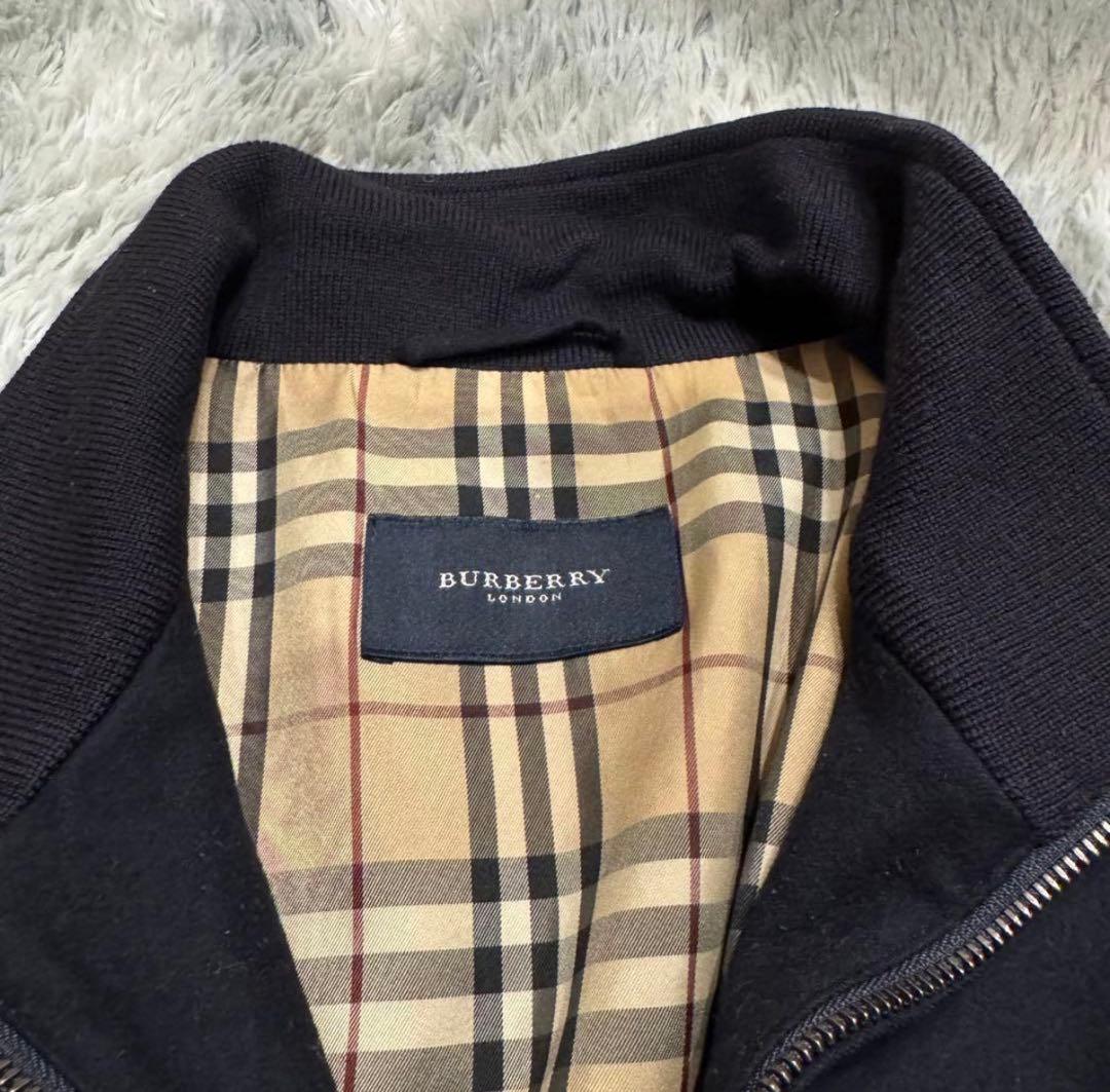 【定番人気】BURBERRY LONDON ウール ジャケット ノバチェック M