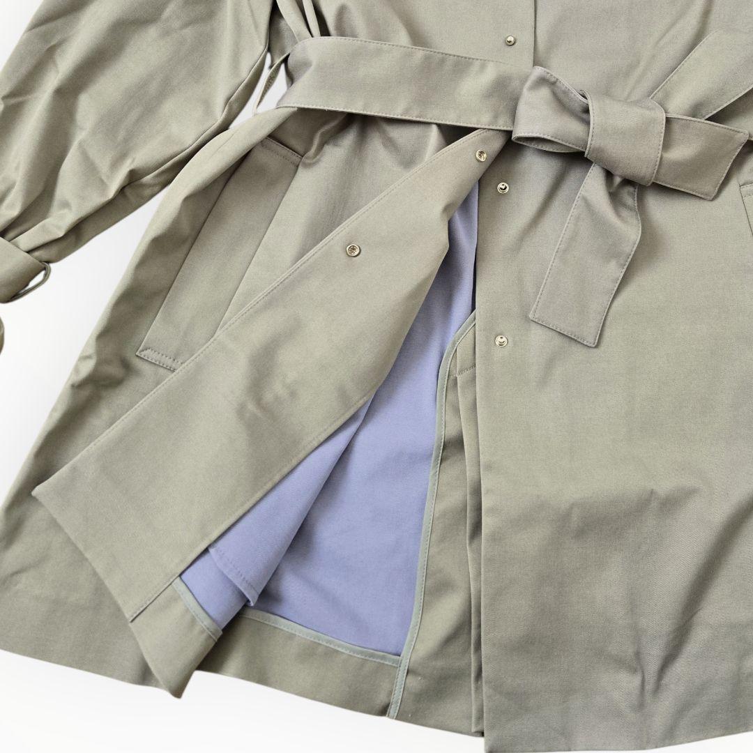 極美品 SHIPS 〈UVカット/手洗い可能〉FUNCTIONチノハーフコート